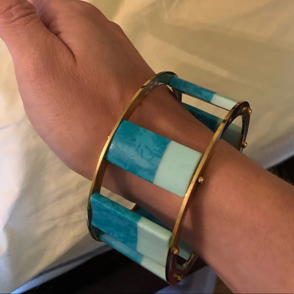 Lele Sadoughi Tall Stackable Bracelet - Picture 3 of 3